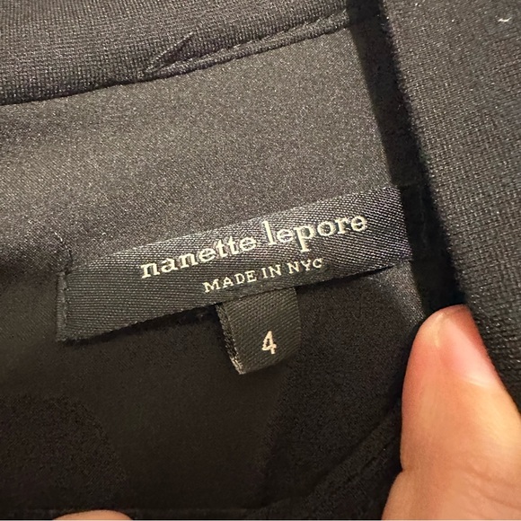 Nanette Lepore blue lace sleeveless dress - size 4 - Picture 4 of 5